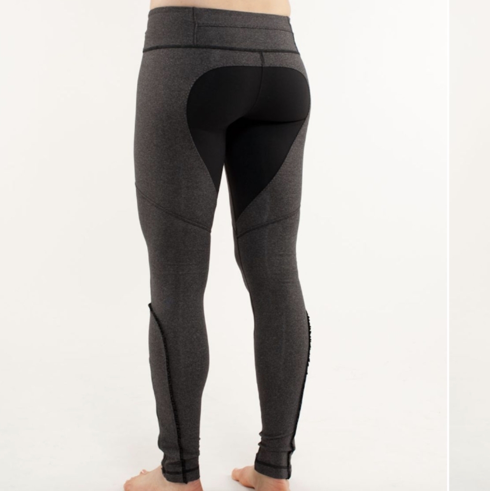 Lululemon Dressage Pant Heathered Black / Black
